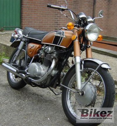 1974 Honda CB 250 disc photo